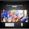 One Piece Monkey D. Luffy Tapis de Souris XXL Multifonction Gaming Anime Souris 3mm Bureau Anti-Glissant Surface Texturée pou