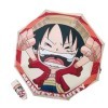 ButkUs Parapluie One Piece Luffy Anime Ouverture et Fermeture Pliable Protection Pluie ou Soleil Coupe-Vent Imperméable Prote