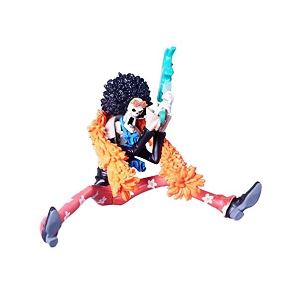 Anime Figurine, Anime Personnages One Piece Brooke PVC, Statue ModèLe De Collection De Fans DAnime
