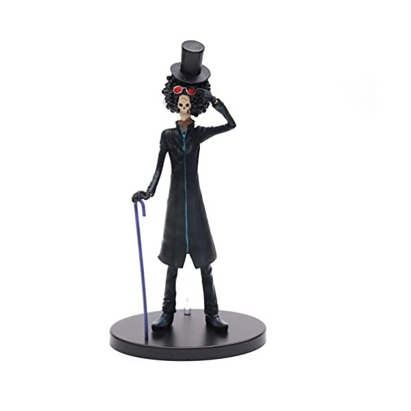 Anime Figurine, Anime Personnages One Piece Brooke PVC, Statue ModèLe De Collection De Fans DAnime