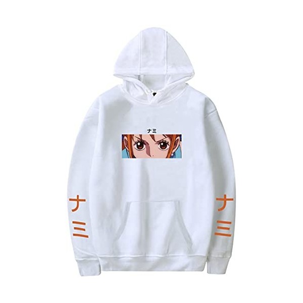 OLIPHEE Hoodie Sweat Capuche Homme 2D Imprimé Sweater avec Poche 1Noir74,S 