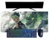 Tapis de Souris One Piece Roronoa Zoro Anime Gaming XXL, 800x300mm, Tapis de Souris Clavier Gaming imperméable et 3mm Base en