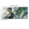 Tapis de Souris One Piece Roronoa Zoro Anime Gaming XXL, 800x300mm, Tapis de Souris Clavier Gaming imperméable et 3mm Base en