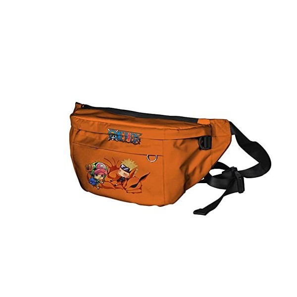NCTCITY Sac Banane Homme Femme Sac de Poitrine Multifonctionnel Sacoche Bandoulière Sac à Dos Anime One Piece Impression 3D S