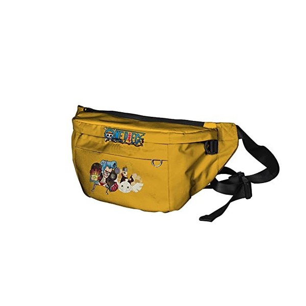NCTCITY Sac Banane Homme Femme Sac de Poitrine Multifonctionnel Sacoche Bandoulière Sac à Dos Anime One Piece Impression 3D S