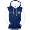 OLIPHEE 3D Sweater Homme avec Capuche Pull Occasionnel Hoodies L,902 