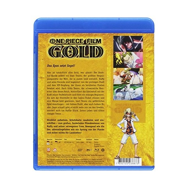 One Piece Movie 12: Gold [Blu-Ray] [Import]