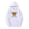 One Piece Luffy Sweat À Capuche Hommes Pull De Mode À Manches Longues Tops Anime Sweats