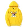 One Piece Luffy Sweat À Capuche Hommes Pull De Mode À Manches Longues Tops Anime Sweats