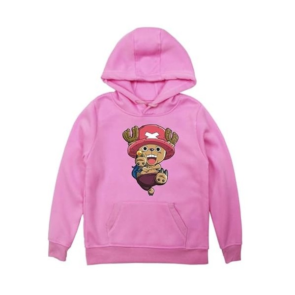 One Piece Imprimé Garçons Filles Hoodies Luffy Casual Enfants Sweat À Capuche Sweat Tops Tony Tony Chopper Pull Vêtements De 
