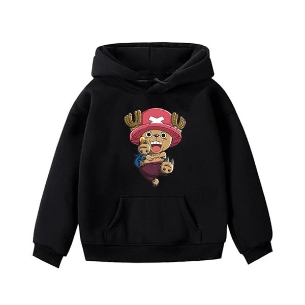 One Piece Imprimé Garçons Filles Hoodies Luffy Casual Enfants Sweat À Capuche Sweat Tops Tony Tony Chopper Pull Vêtements De 