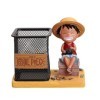 Qiuerte Luffy Pot à crayons Luffy, décorations de bureau créatives pour homme, garçon, fille, boîte de rangement pour papeter