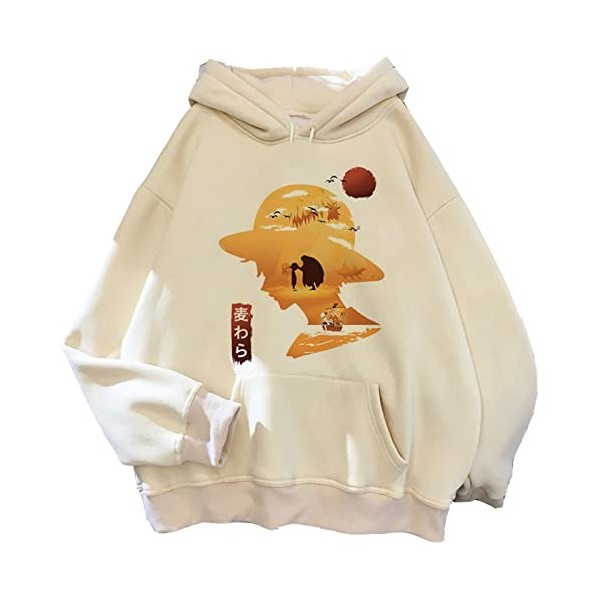 Luffy Gear 5 Sweats À Capuche Hommes Femmes One Piece Streetwear Imprimé Pull Harajuku Y2k Sweats À Capuche Esthétiques