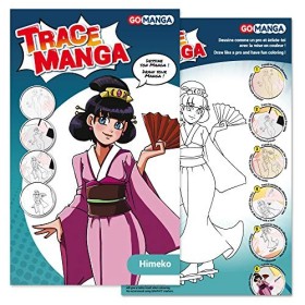 GO MANGA Himeko Trace Manga, Plastique, Transparent, A4