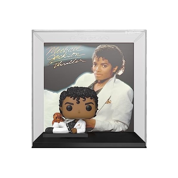 Funko Pop! Albums: Michael Jackson - MJ - Thriller - Figurine en Vinyle à Collectionner - Idée de Cadeau - Produits Officiels