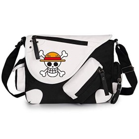 Messenger Bag Anime Cosplay One Piece Sac à Bandoulière Crossbody Bag Sac de Messager Sacs Portés épaule épaule Messenger Bag