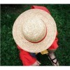 Generico KRAJA Chapeau de paille The Monkey D. LUFFY RUBBER Cosplay taille unique adulte
