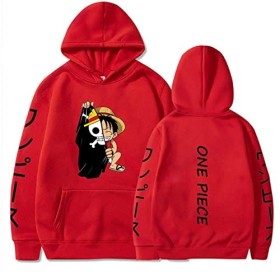 Anime One Piece Sweats À Capuche Hommes Femmes Luffy Pull Sweat Hip Hop Imprimer Vêtements