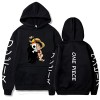 Anime One Piece Sweats À Capuche Hommes Femmes Luffy Pull Sweat Hip Hop Imprimer Vêtements