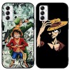 2 Pièces Coque pour iPhone 15 Pro Max 6.7, Case Anime Luffy Gear 5 Nika Zoro Manga Design Motif Protection Housse Étui de T