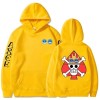 One Piece Portgas D Ace Sweats À Capuche Streetwear Imprimé Hommes/Femmes Anime Cartoon Hiver Veste Sweat