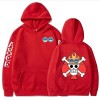 One Piece Portgas D Ace Sweats À Capuche Streetwear Imprimé Hommes/Femmes Anime Cartoon Hiver Veste Sweat