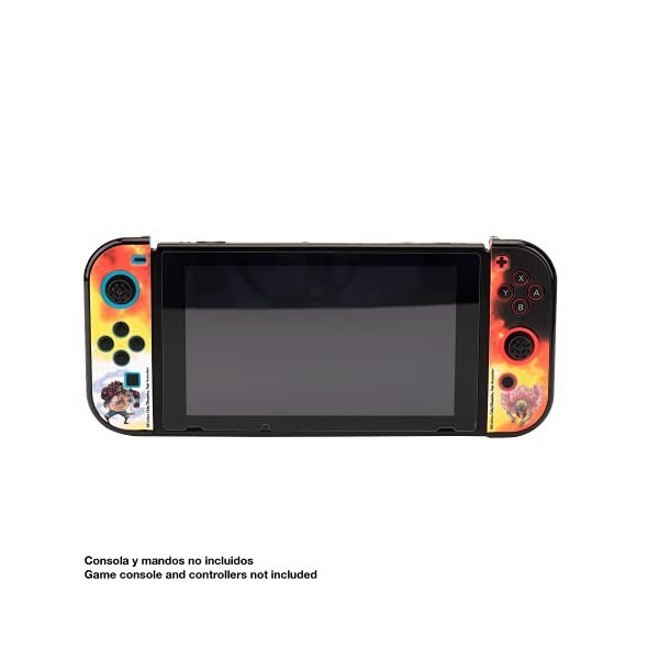 FR-TEC One Piece Pack Grips/Coque pour Joycon/Boitier/Protecteur dEcran/Sacoche, Dressrosa, pour Nintendo Switch