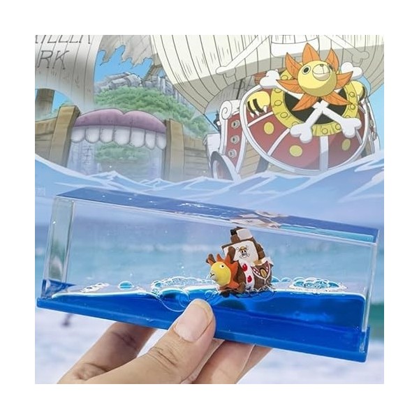 Bouteille de dérive de liquide pour navires de croisière - Bateau de croisière Titanic insubmersible One Piece - Mille jouets