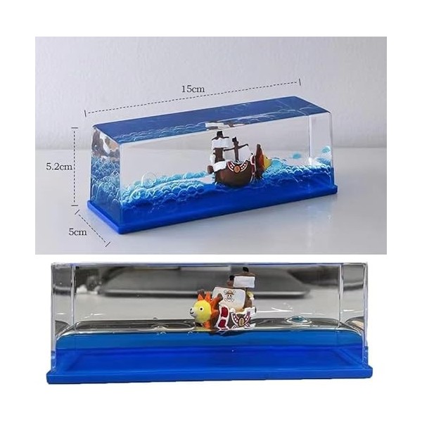 Bouteille de dérive de liquide pour navires de croisière - Bateau de croisière Titanic insubmersible One Piece - Mille jouets
