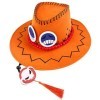 Portgas·D· Ace Chapeaux Chapeau de Cartoon Western pour costumes et déguisements Chapeau de cowboy Western accessoire de dégu