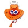 Portgas·D· Ace Chapeaux Chapeau de Cartoon Western pour costumes et déguisements Chapeau de cowboy Western accessoire de dégu