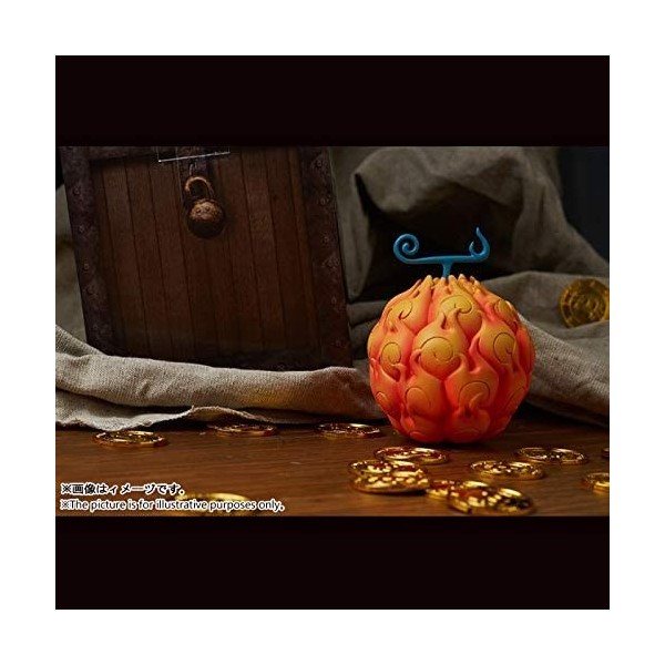 HSPHFX Mera-Mera Fruit Modèle Jouet Jouet One Pièce Devil Nature System Statue PVC Statue Sabo & Portgas.d.Ace Demon Power Fo