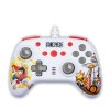 Konix One Piece Manette filaire pour Nintendo Switch, Switch OLED et PC - Fonction vibration - Câble 3 m - Motif Luffy - Blan