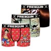 Boxer Enfant One Piece, Caleçon Garçon Luffy, Stretch et Ajustement Parfait Lot de 3 , Rouge, Noir, Taille 6/8 Ans