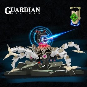 Gardien Blocs de Construction, Construction Guardian et Korok avoir Lumiere, Decoration BOTW Unique et Cadeaux de Jouets Brea