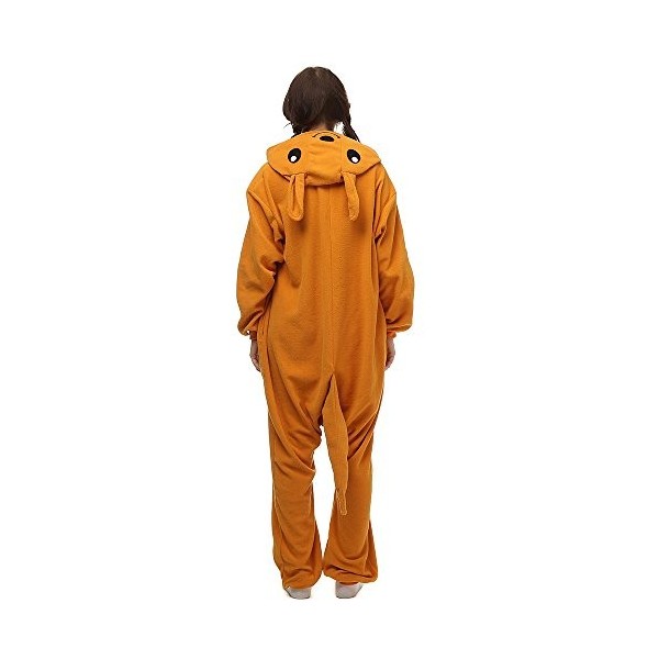 Silver_river Unisex Adult Kigurumi Kangourou Pajamas Animal Onesie One Piece Cosplay Costume Halloween Nightwear Jumpsuit Hoo