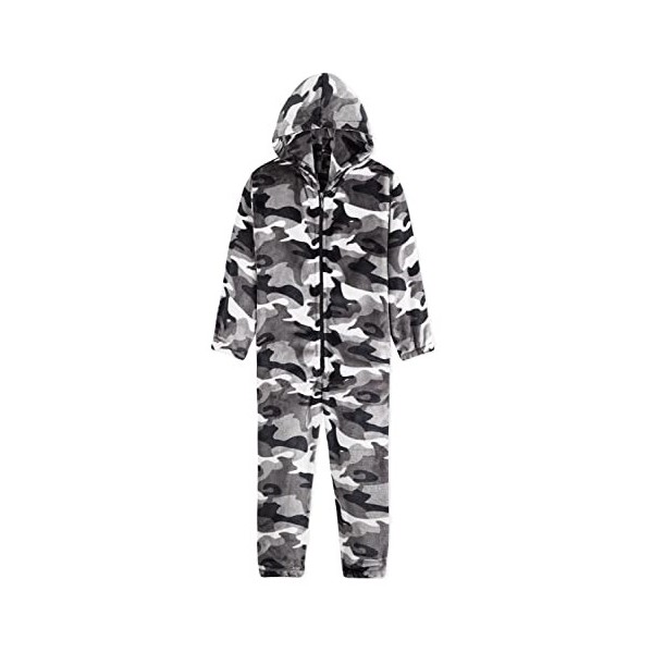 CityComfort Combinaison Pyjama Enfant, Grenouillère Surpyjama en Polaire, Combi Pyjama Enfant Garcon Fille Ado Gamer, Onesie 
