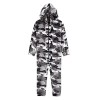 CityComfort Combinaison Pyjama Enfant, Grenouillère Surpyjama en Polaire, Combi Pyjama Enfant Garcon Fille Ado Gamer, Onesie 