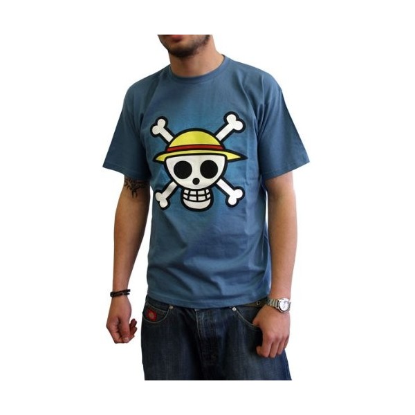 ABYstyle - ONE PIECE - Tshirt "Skull with map Used" homme kaki XL 