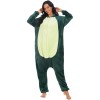 Joy Start Pyjama unisexe pour adulte en peluche Cosplay Animal One Piece Halloween Carnaval Costume Sleepwear Homewear, Giant