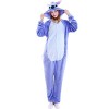 Joy Start Pyjama unisexe pour adulte en peluche Cosplay Animal One Piece Halloween Carnaval Costume Sleepwear Homewear, Giant