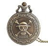 2022 Hommes Japon Dessin Animé Anime One Piece Montre De Poche Mode Hommes Femmes Collier Chaîne Vintage FOB Steampunk Penden
