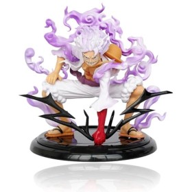 Ubephant Figurine One Piece, Luffy Gear 5, 23cm, Cartoon Model Statue, Décorations de Personnages dAnime, Cadeaux dannivers