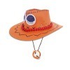 Chapeau Puma D. Ace aux poings ardents | Avec corde de perles et smileys | Pour fans de One Piece