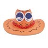 Chapeau Puma D. Ace aux poings ardents | Avec corde de perles et smileys | Pour fans de One Piece