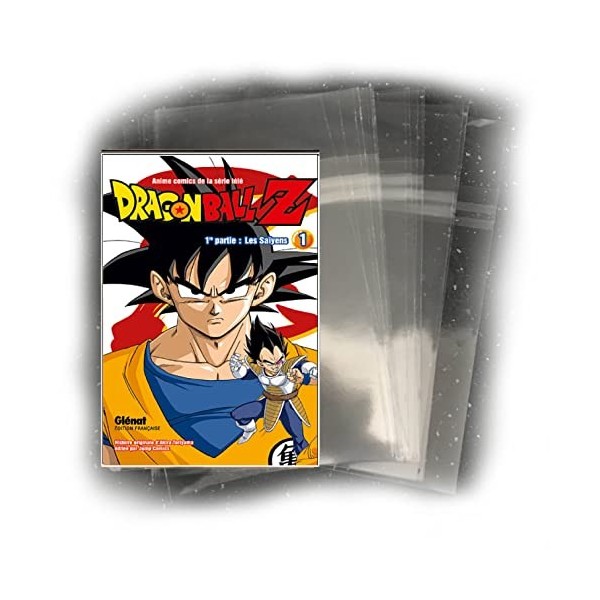Pochettes de protection pour Manga 140x190mm