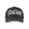 Casquette Homme & Femme One Piece, Casquette Trucker, Durable, Doux et Toutes Les Saisons, Noir, Gris, Jaune, Taille TU