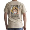 ABYstyle - ONE PIECE - Tshirt "Wanted Luffy" homme sand XL 
