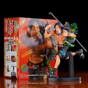 REOZIGN One Piece Figures, Luffy Ace Sabo Figure Running Series Figure Statue 20cm/7.8inch One Piece Anime Luffy Ace Sabo PVC
