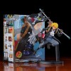 REOZIGN One Piece Figures, Luffy Ace Sabo Figure Running Series Figure Statue 20cm/7.8inch One Piece Anime Luffy Ace Sabo PVC
